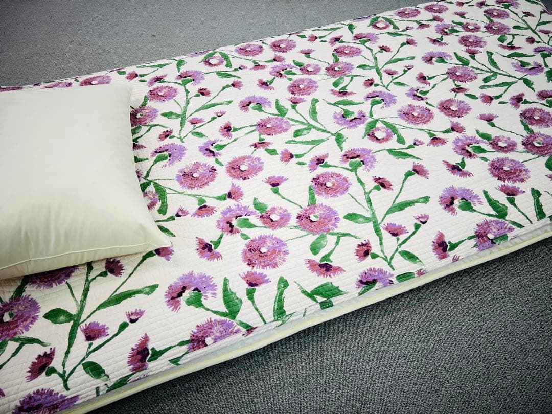 シビラ ミステリオ ハンドキルト 水洗い敷パッド シングル 2枚セット