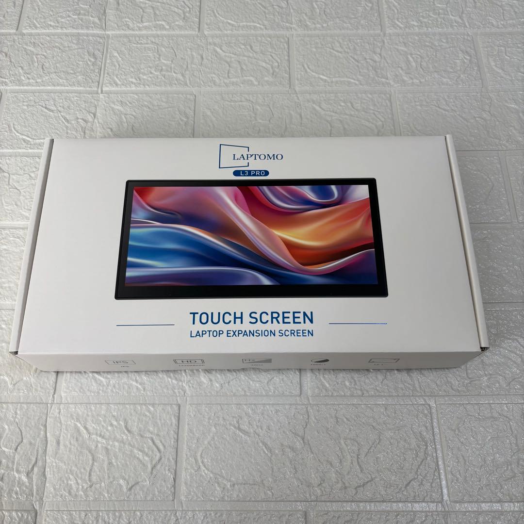 ❤️1品限り❤️12.1インチポータブルモニタータッチスクリーンFHD1080P