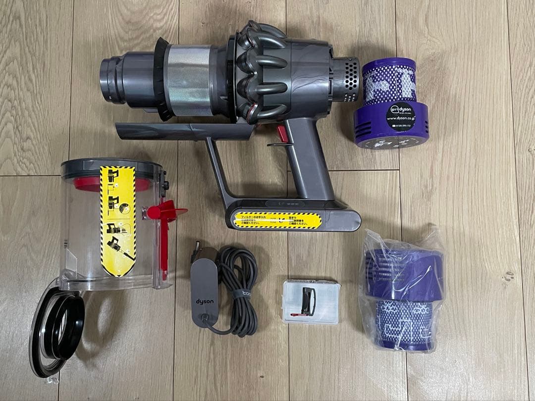 ダイソン⑥V10SV12 ２タイプヘッドから選択　新品交換フィルターパーツセット