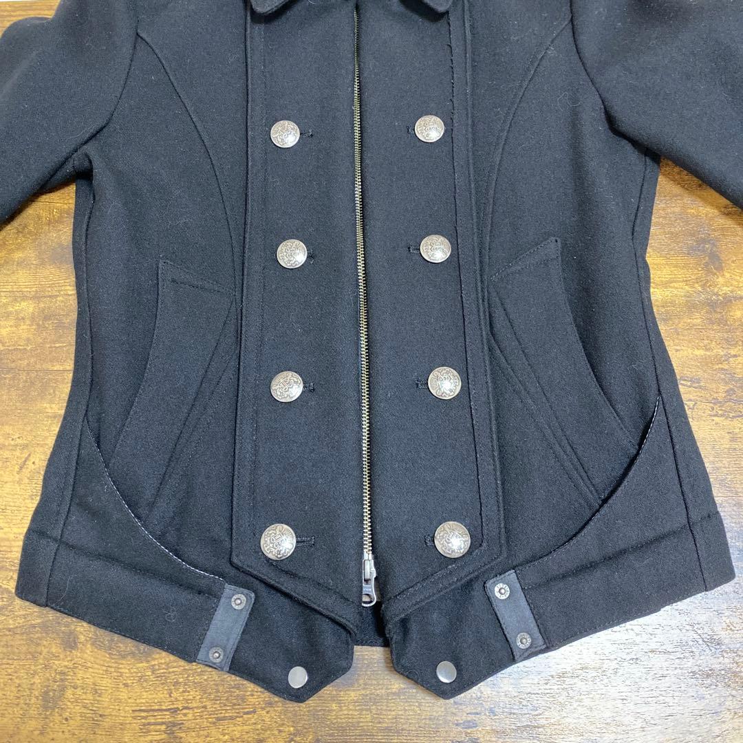 『PPFM』 ナポレオンジャケット ファー付き 平成Y2K Sサイズ