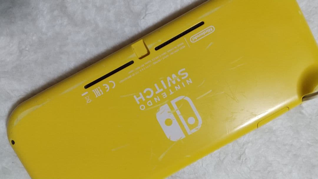 ジャンク Nintendo Switch Lite イエロー 不動品