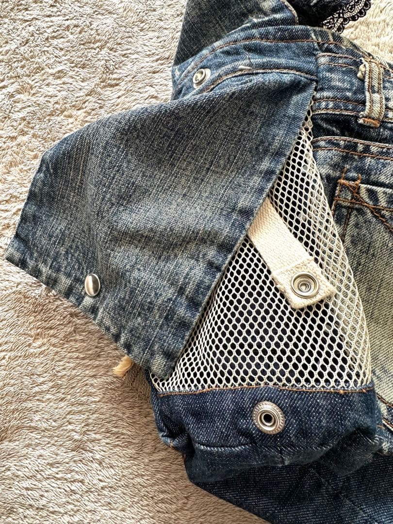 CLOSET STRAUSS & CO. デニムフリルスリングCL501