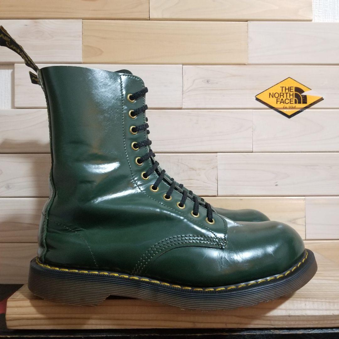 美品　Dr.Martens ドクターマーチン 4ホール 英国ホワイト社製 28