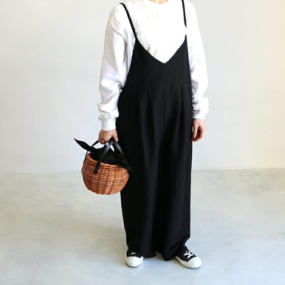 美品 バグマティ アラログ丸型バッグ カゴバッグ バスケット 本革使い