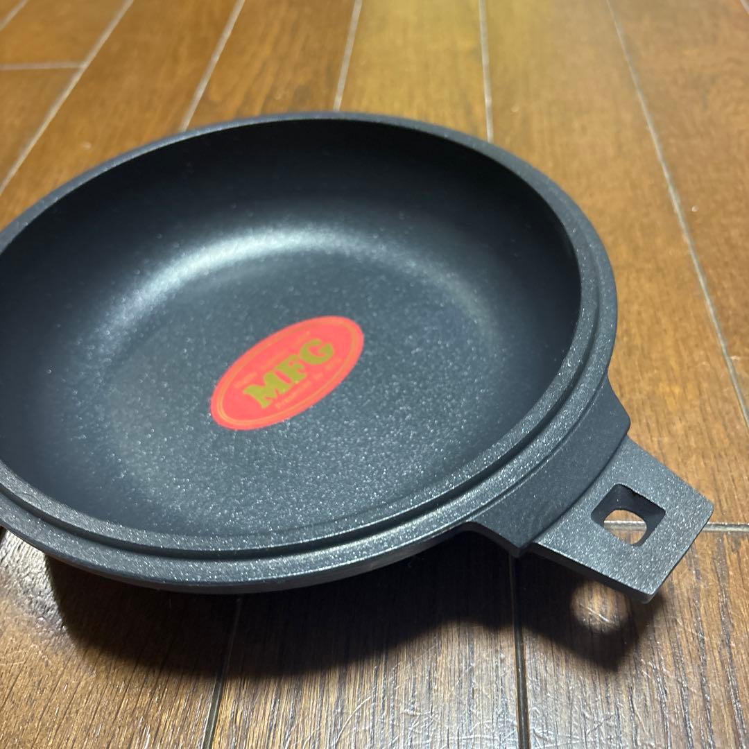 MFG SR 専用クッキングヒーター専用鍋　鍋とフライパン、ガラスとアルミ蓋