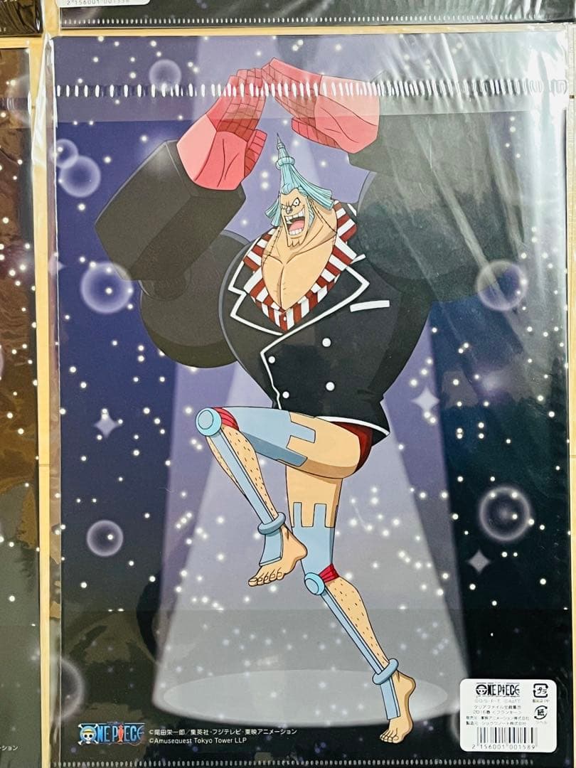 ワンピースタワー 限定 2016 春 クリアファイル ルフィ ゾロ ロビン ナミ