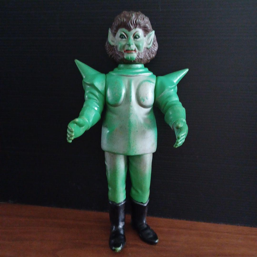 当時物ブルマァク製「マグマ大使＆ゴア」希少ソフビフィギュア2点セット