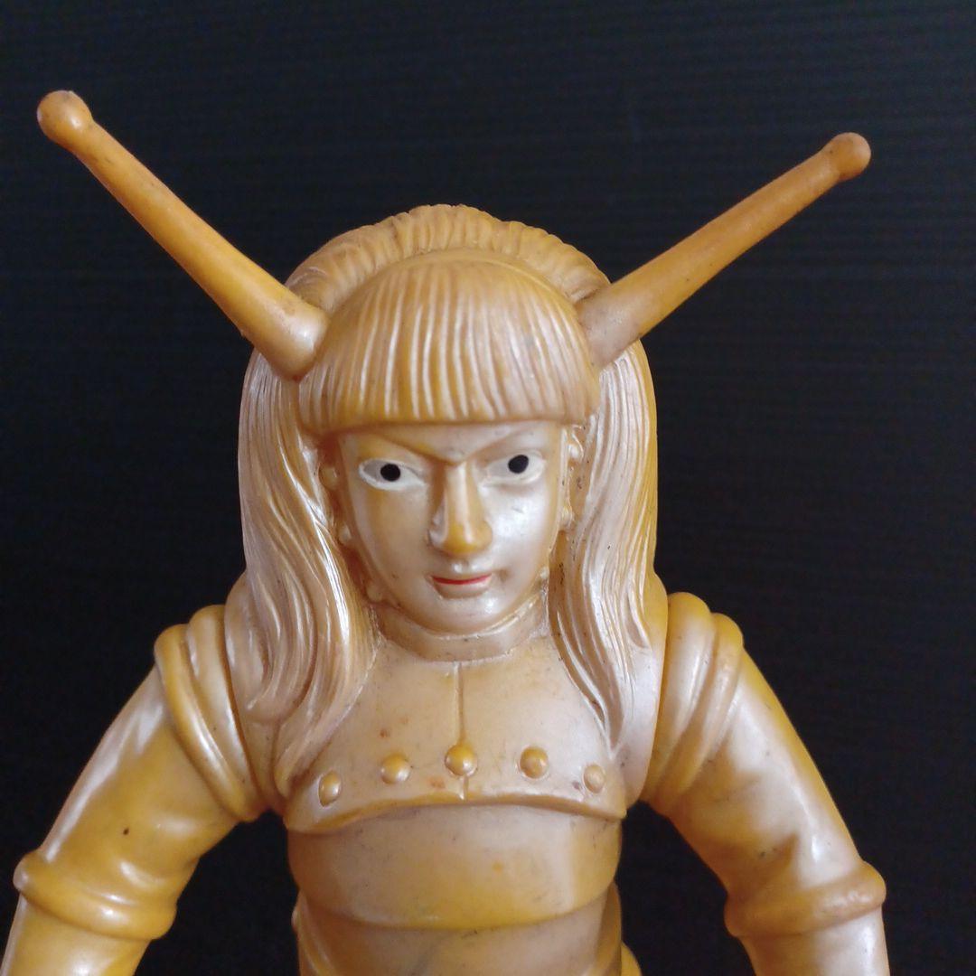 当時物ブルマァク製「マグマ大使＆ゴア」希少ソフビフィギュア2点セット