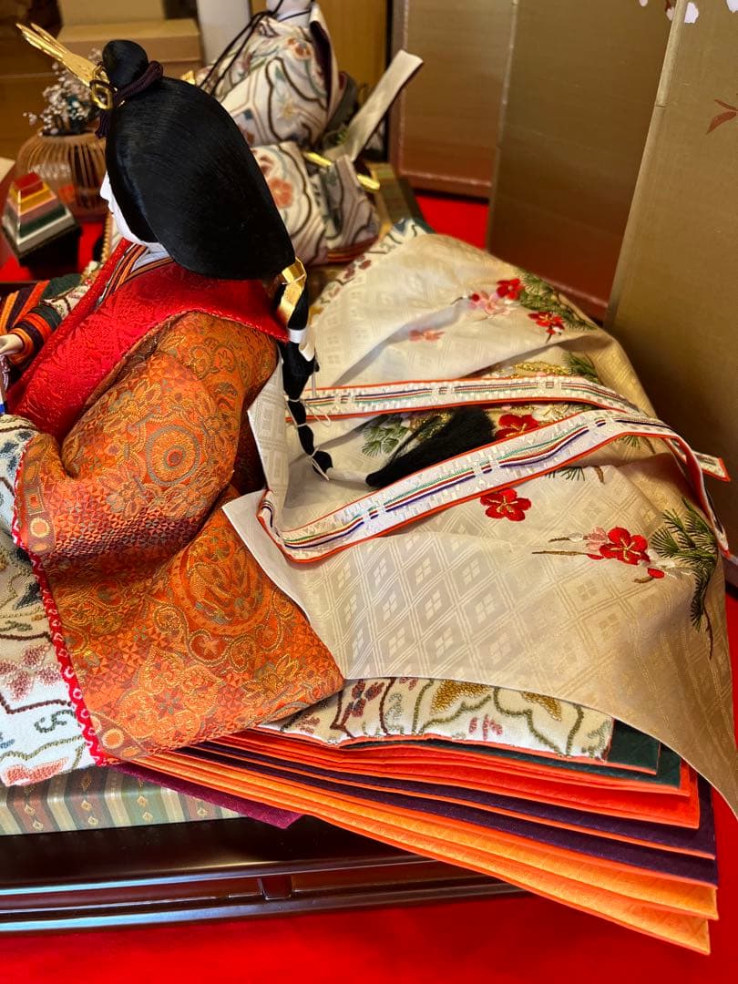 平飾り　ひな人形セット① ②と一緒に購入して下さい！すぐ発送します！