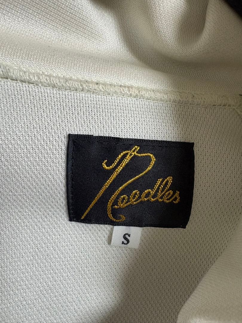 ニードルズ needles トラックジャケット 白緑 S
