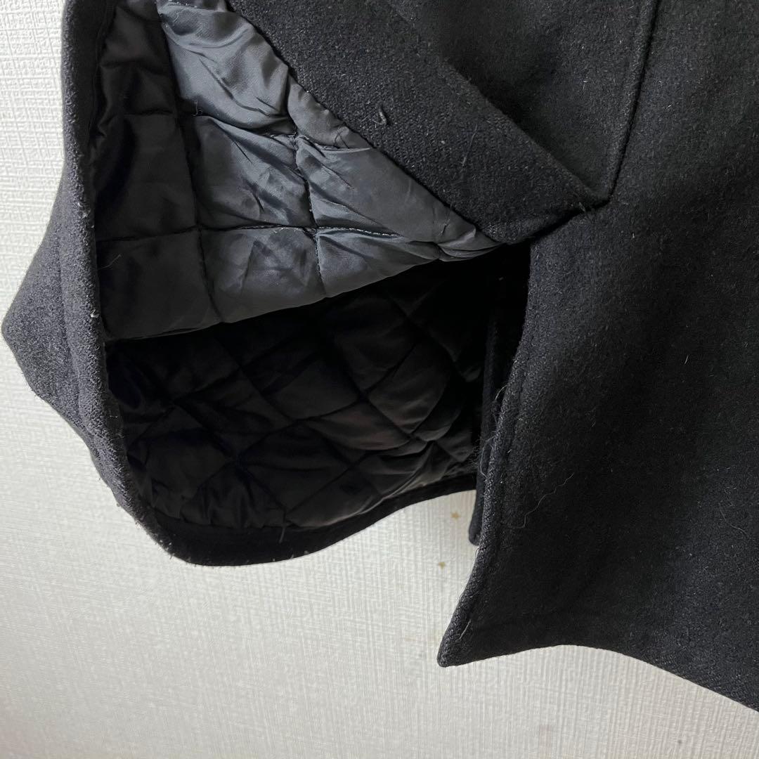 582 shcott ショット　ピーコート　ウール　キルティング　46 3L