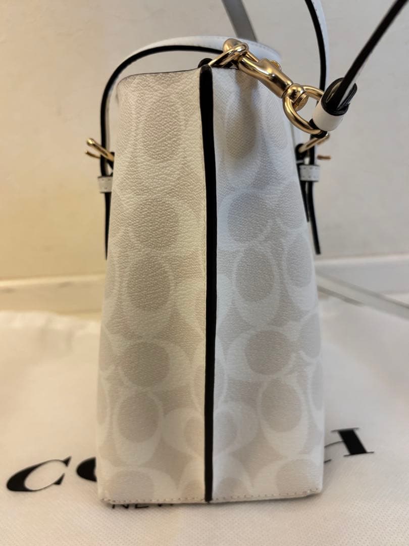 COACH モリー トート C4250 ショルダーバッグ シグネチャーレザー