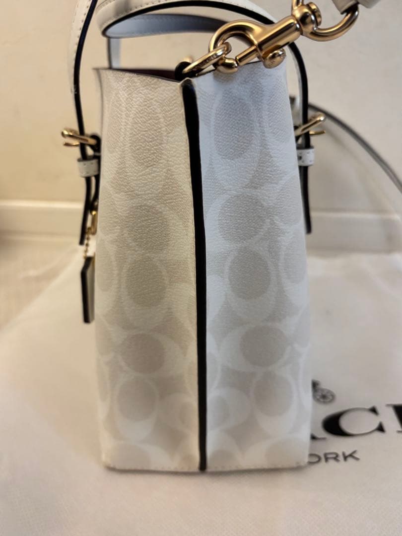 COACH モリー トート C4250 ショルダーバッグ シグネチャーレザー