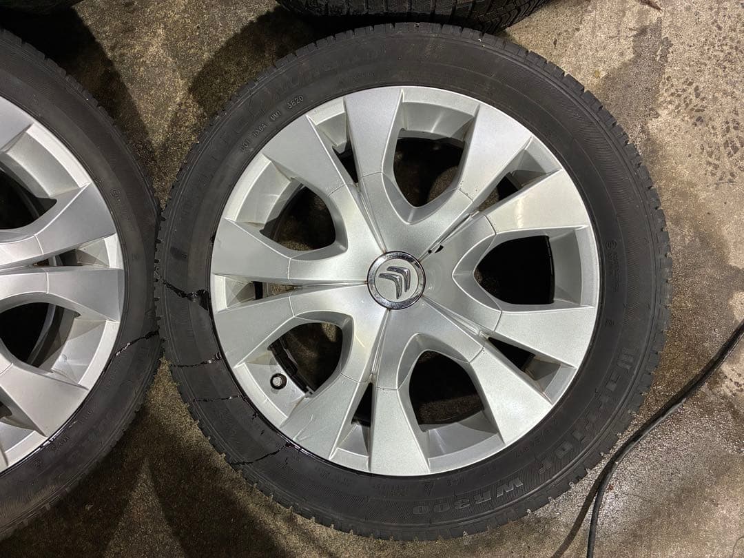 シトロエン C4 ピカソ 純正ホイール スタッドレス 215/50R17
