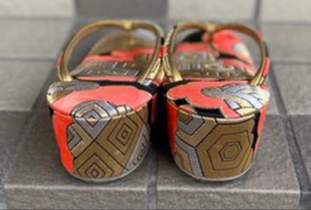 7歳　七五三　着物　結び帯　上げ帯　バッグ　草履　はこせこ　髪飾り　セット