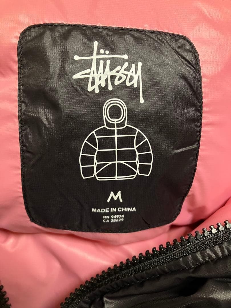 【STUSSY】 MICRO RIPSTOP DOWN PARKA M