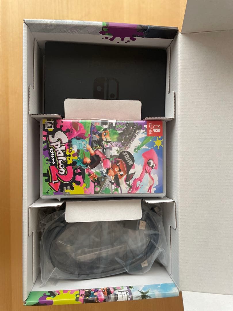 Nintendo Switchスプラトゥーン2セット、256GBのSDカード付き
