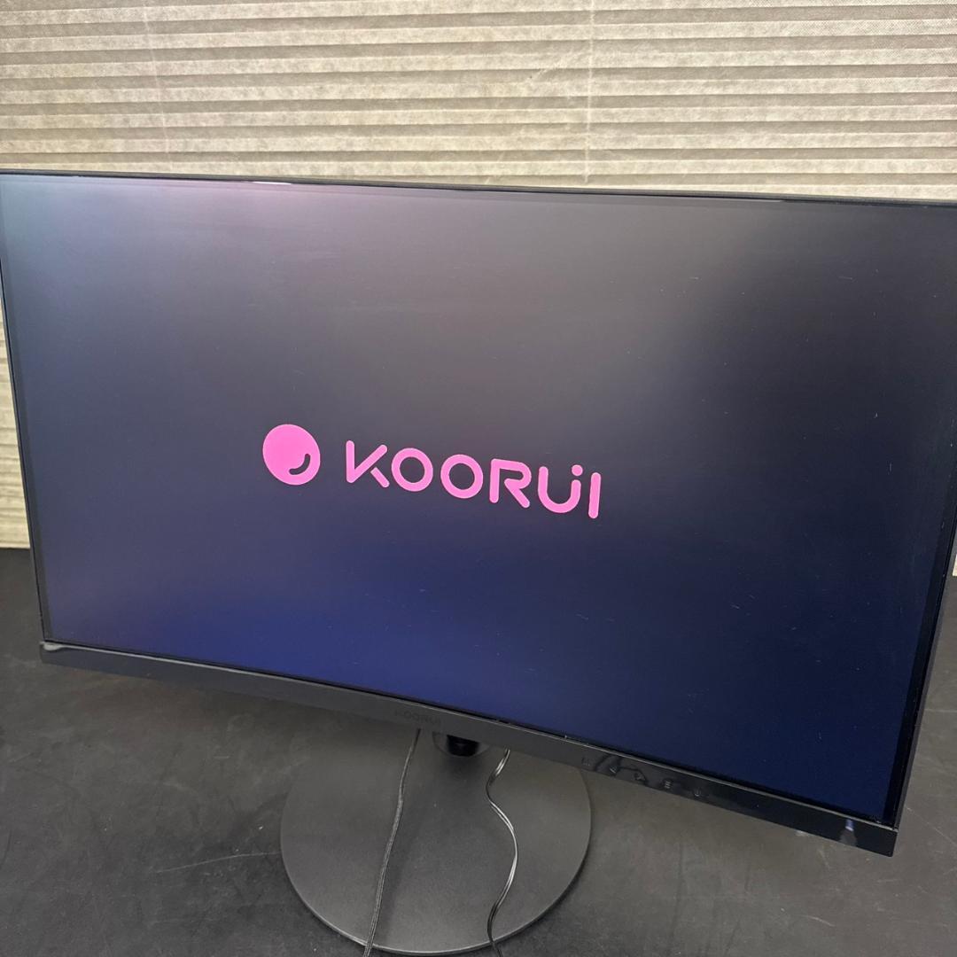 ☆KOORUI　湾曲ゲーミングモニター　24N5C　24インチ