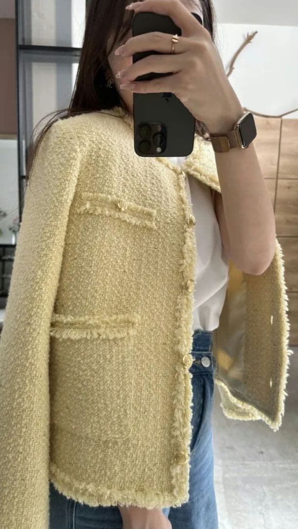 birthdaybash TWEEDFRINGE JACKETツイードジャケット