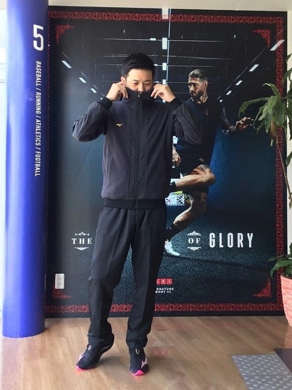 Mizuno Pro 2024秋冬限定フリースジャケット サイズ Ｏ　ブラック