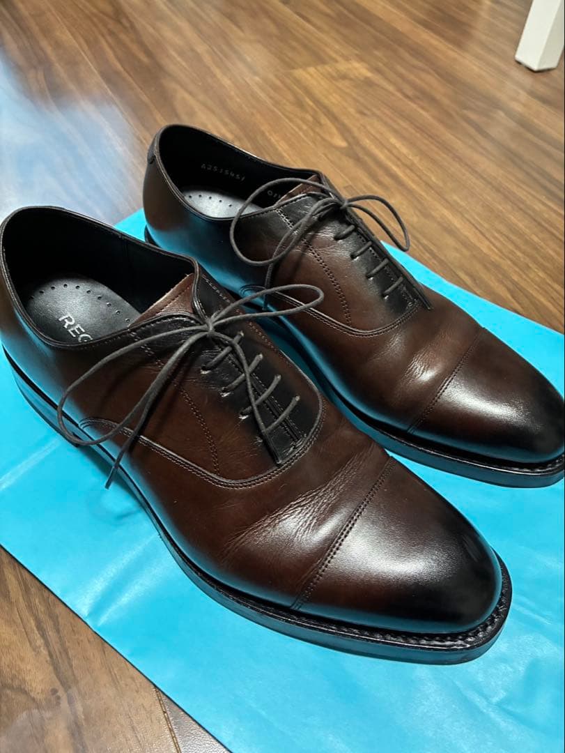 【値下げ】REGAL 01HL CC ストレートチップ　ダークブラウン26cm