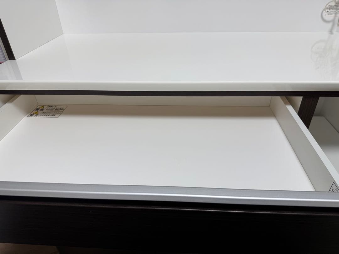 ニトリ　レジューム 120 キッチンカウンター・カップボード　食器棚