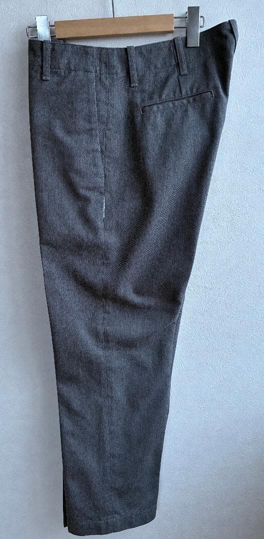 美品SEQUELのチノパン(TYPE-F)グレー　藤原ヒロシ M size