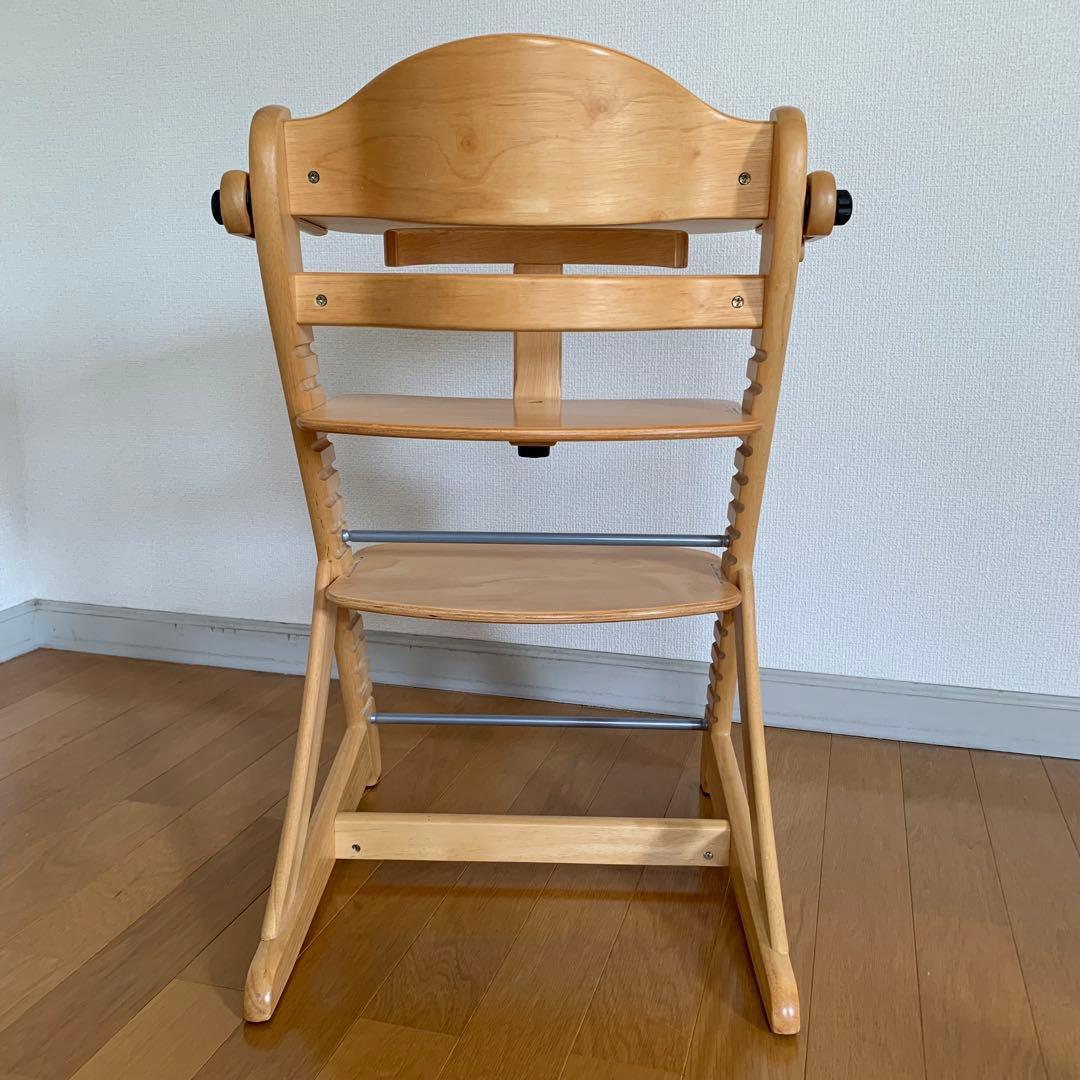 大和屋 すくすくチェアイーエヌテーブル&ガード付 ベビーチェア 送料込み