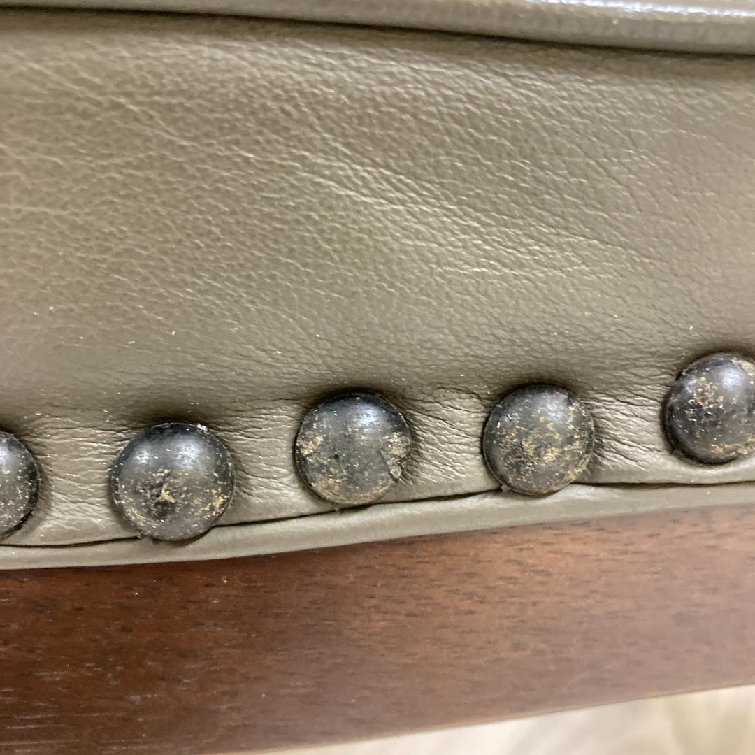 【マルニ】本革　ダイニングチェア ベルサイユ　椅子　 猫脚　2脚セット