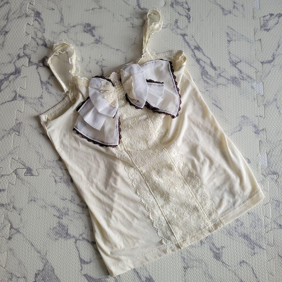 axes femme　ビッグリボンキャミソール ୨୧˙˳⋆﻿