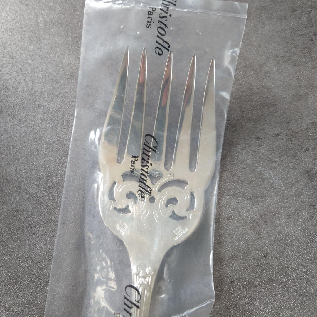 極希少 クリストフル リュバン 未開封 フィッシュサービングフォーク 1点