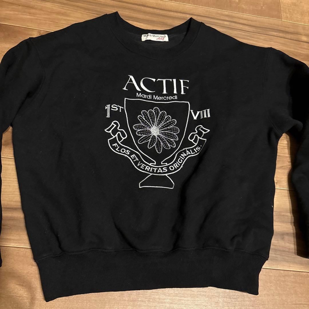 Mardi Mercredi Actif トレーナー　スカート　スウェット　上下