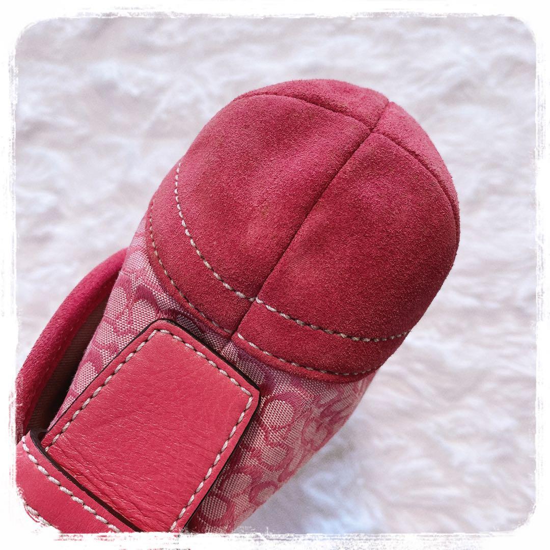 希少レア✧︎*。COACH SOHO ミニシグネチャーワンショルダーバッグ ピンク