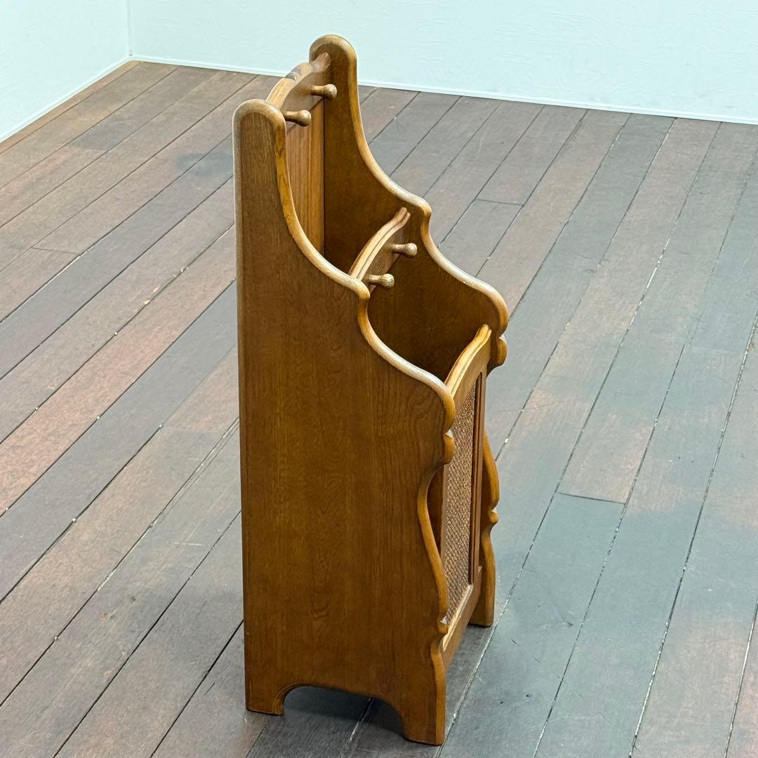 H21K56a カリモク karimoku 傘立て ラタン