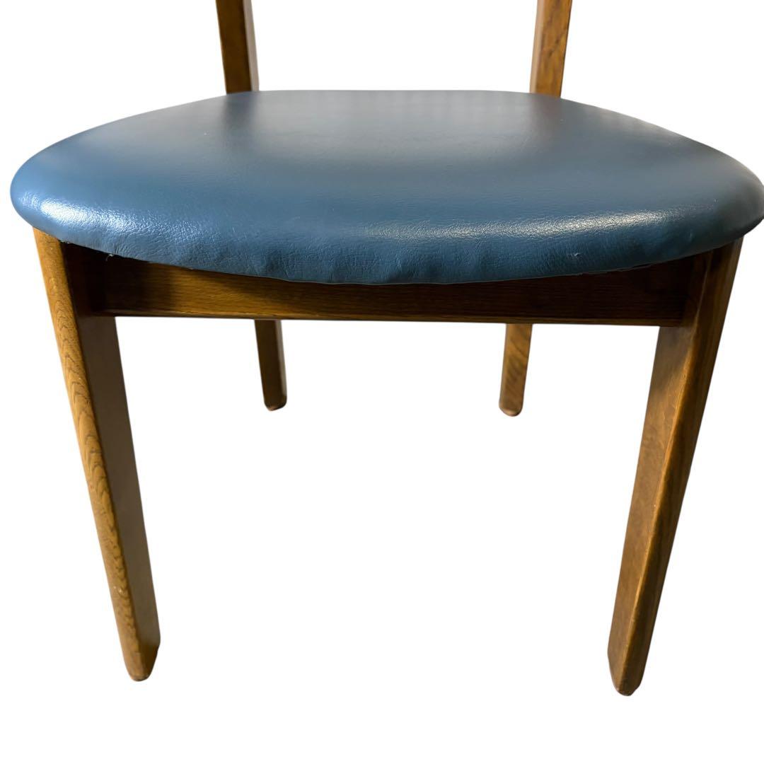 極美品 飛騨産業 ダイニングチェア キツツキマーク 2脚セット①