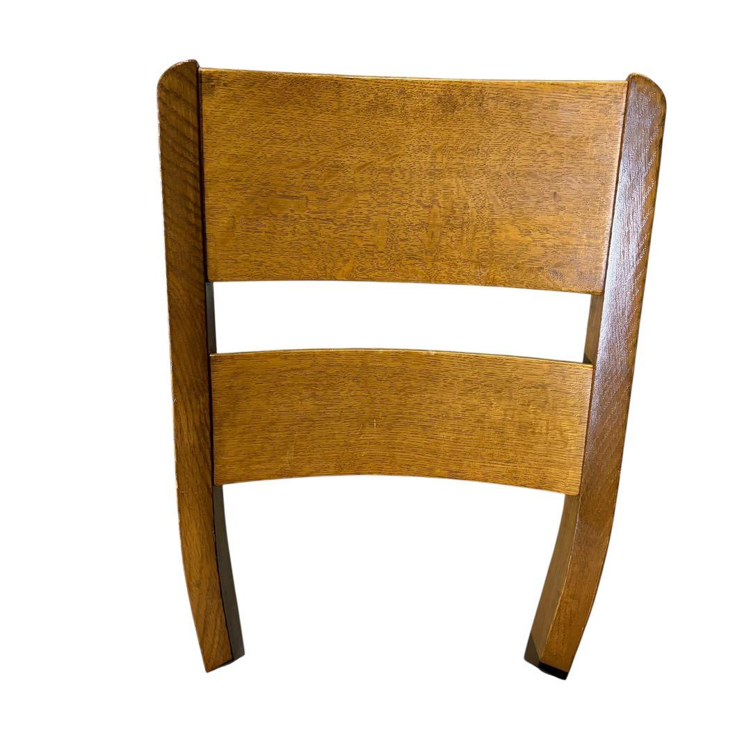 極美品 飛騨産業 ダイニングチェア キツツキマーク 2脚セット①