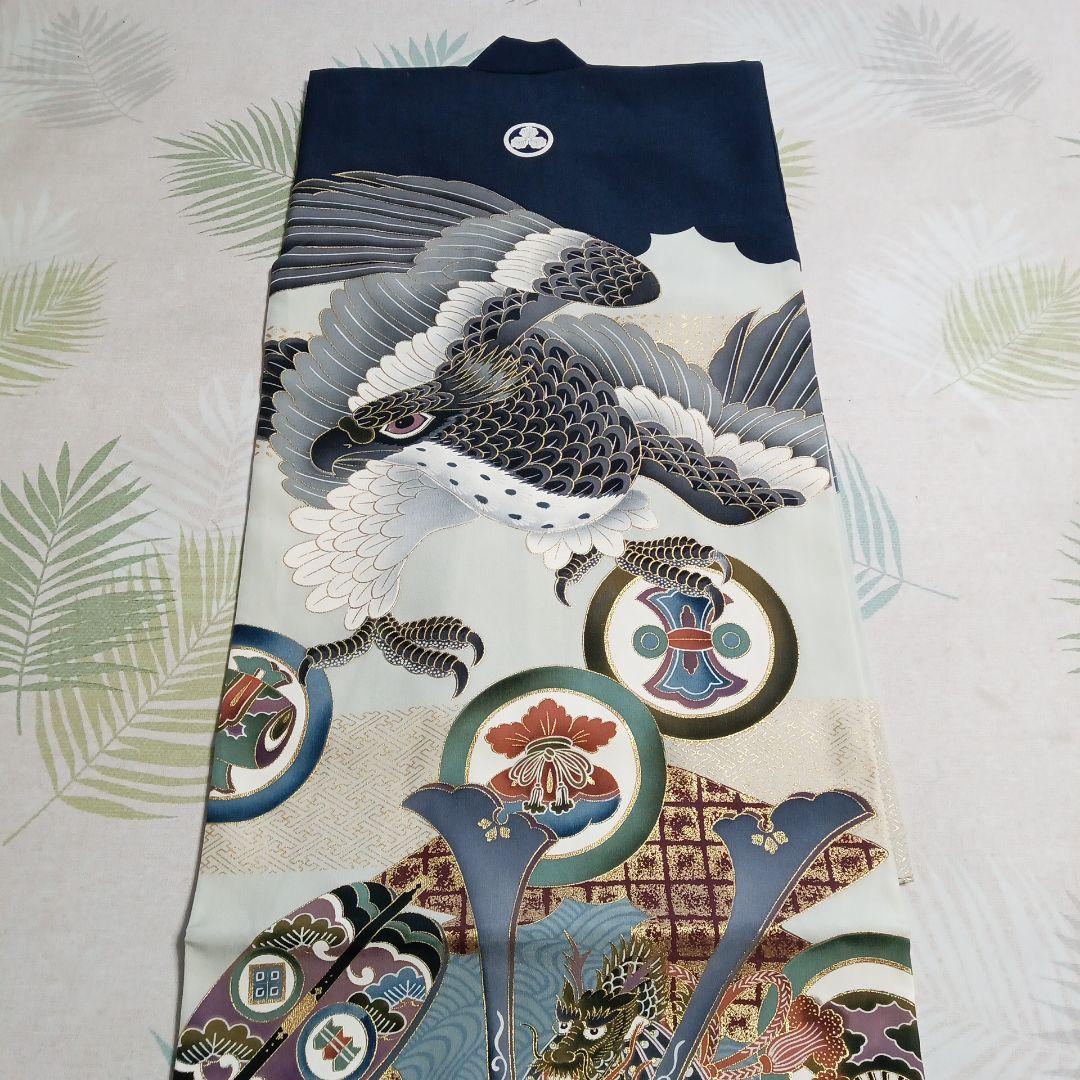 七五三 着物セット 鯉デザイン　レトロ品