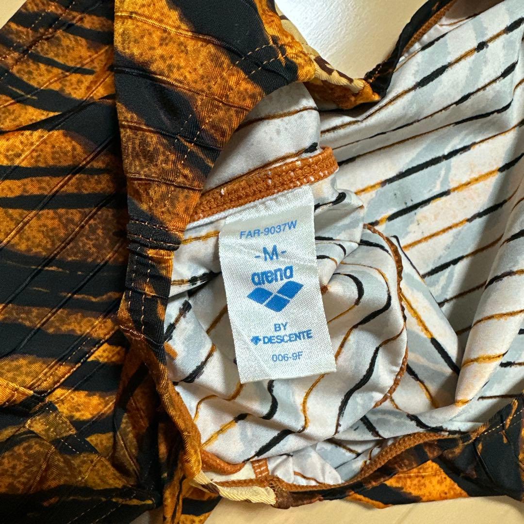 ぴ*ん様 極美品 arena アリーナ 虎柄 競泳水着 ハイレグ 激レア