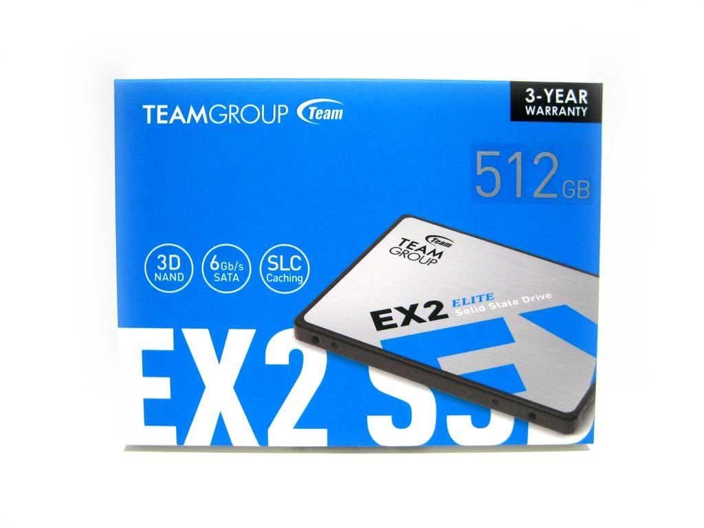 新品 Team EX2 512GB 2.5インチ SSD
