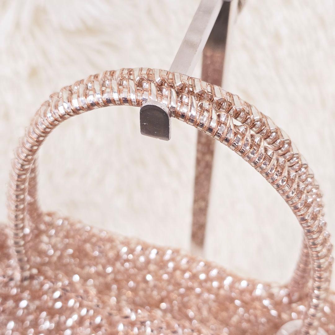 極美品✨アンテプリマ ピンク シルバー ミディアム チェーン