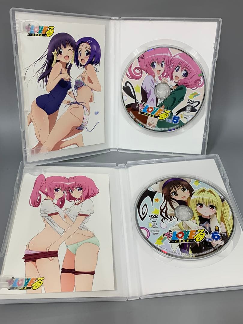 To LOVEる -とらぶる- OVA 全6巻セット！DVD 特典付き☆