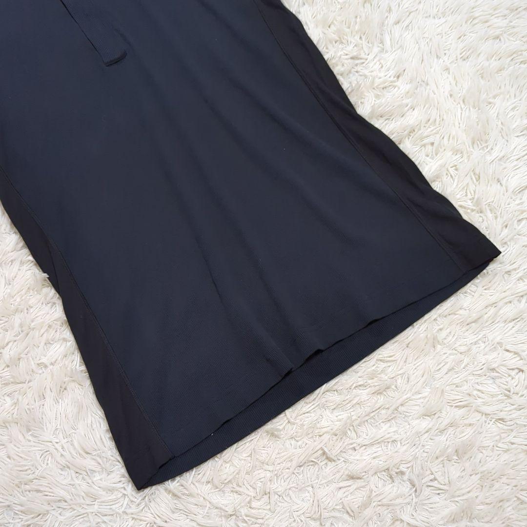 極美品 54 ドルチェアンドガッバーナ ジップアップ 切替 ニット ポロシャツ