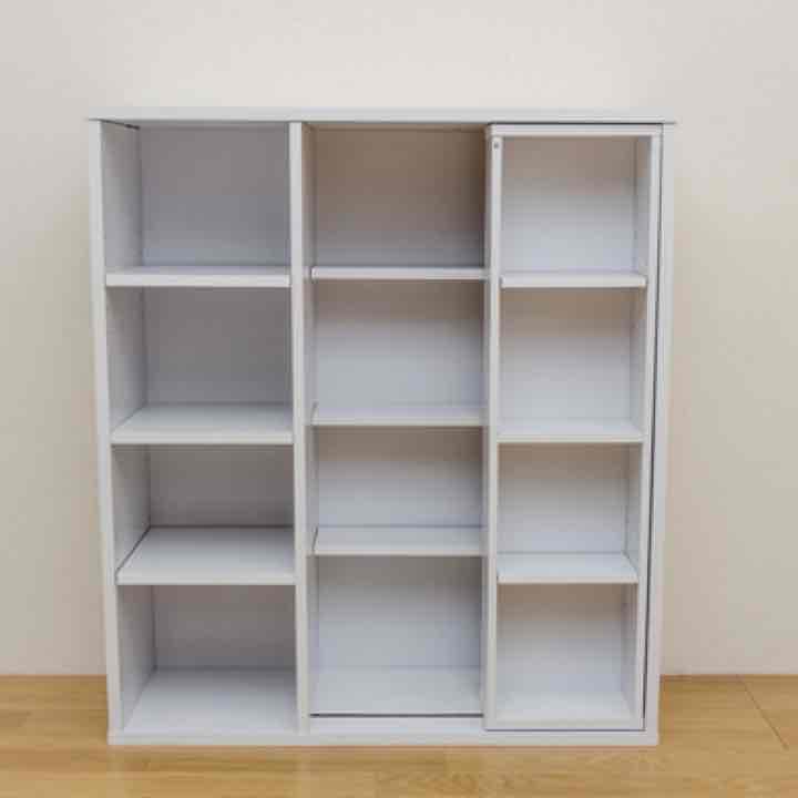 送料無料！スライド式 書棚