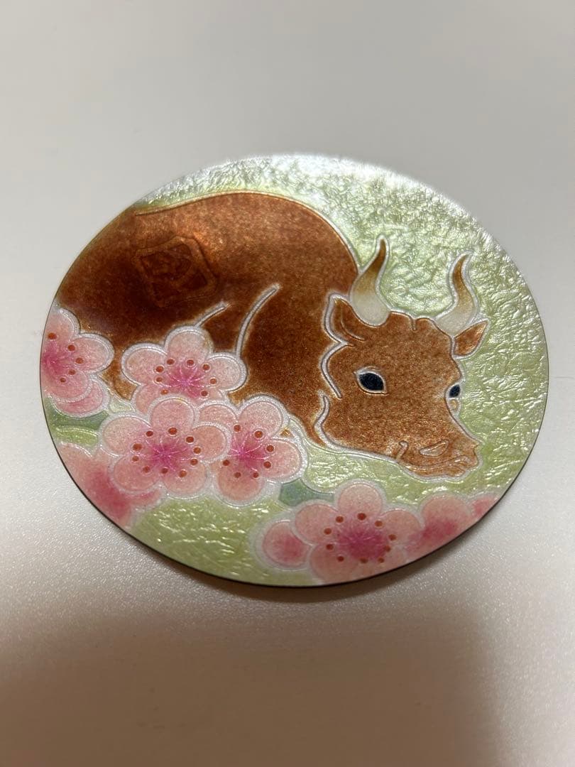 安藤七宝店　干支デザイン皿　置物 12個セット