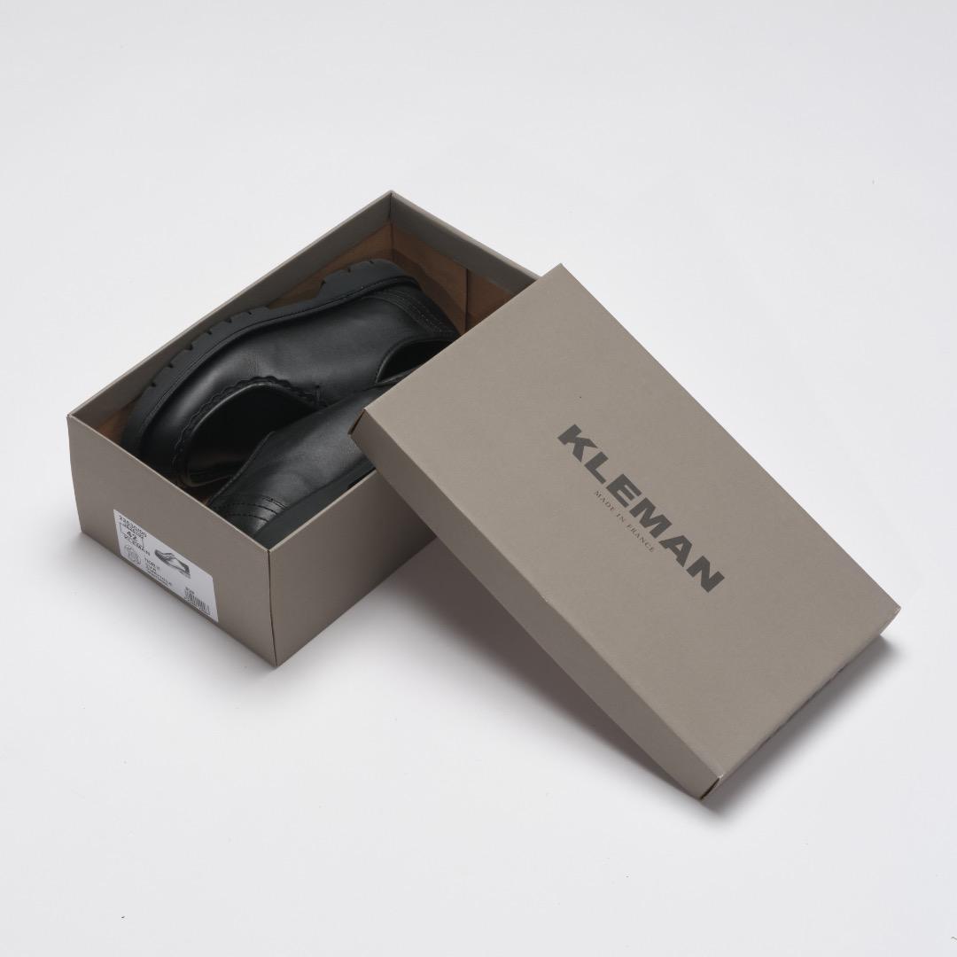 KLEMAN PADRE チロリアンシューズ 黒 サイズ42