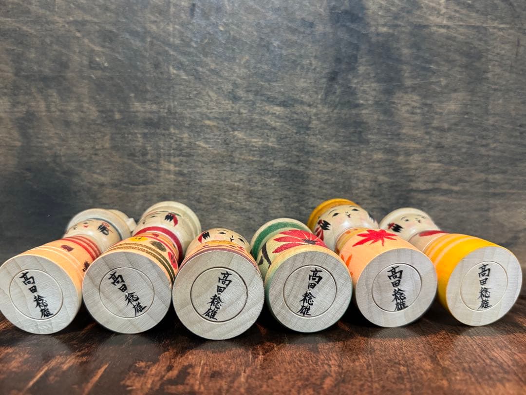 こけし喫茶店 第1弾 全6種 髙田稔雄