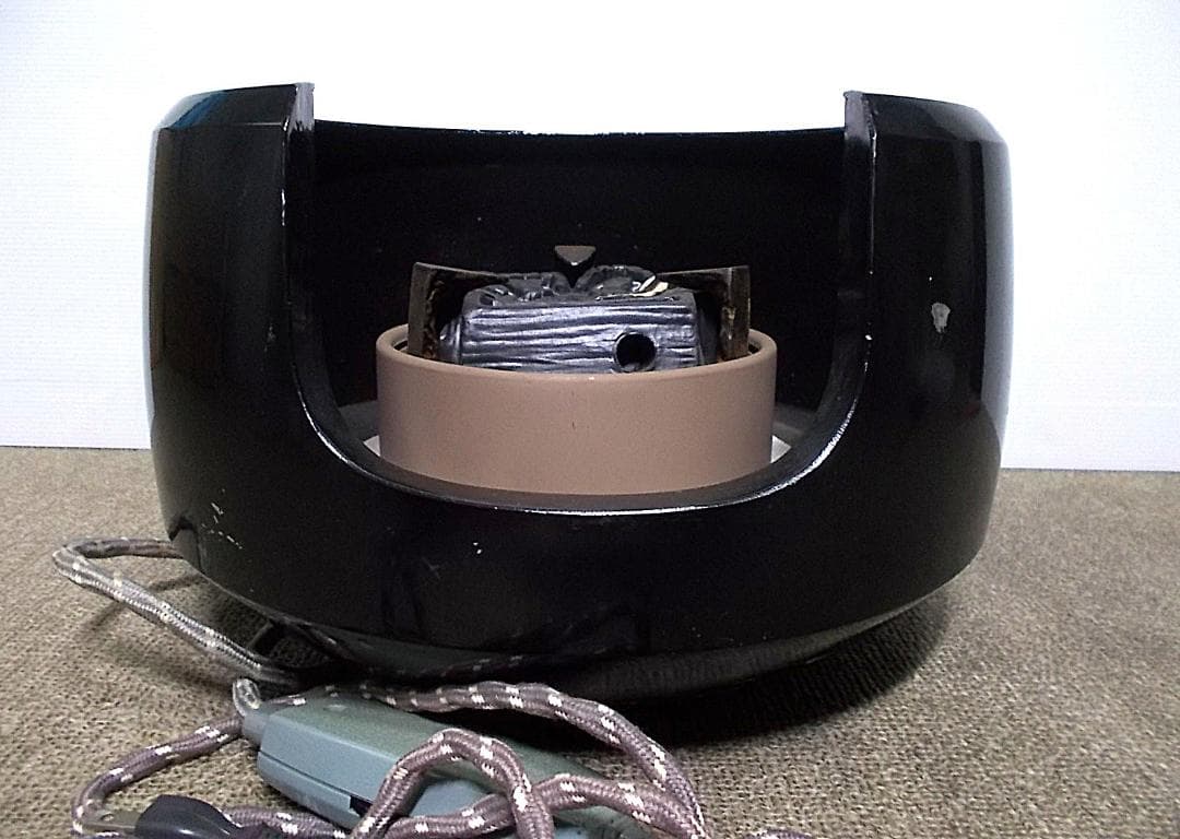 茶道具 茶釜 野々田電熱器 風炉型電熱器 三段切替え式 200/210/410w