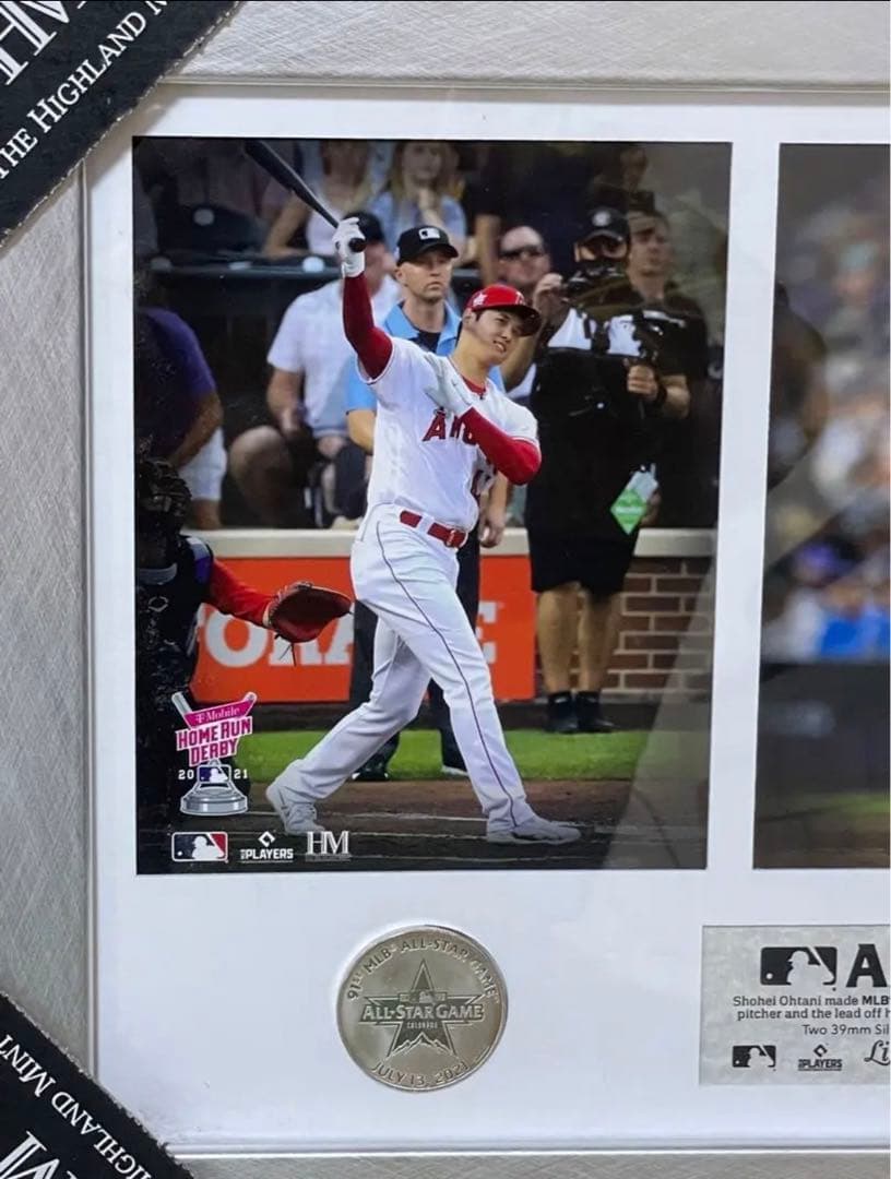 大谷翔平選手 MLBオールスターゲーム 2021初出場　貴重な二刀流写真