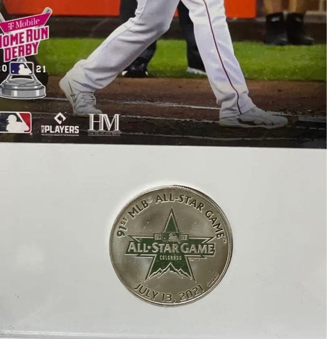 大谷翔平選手 MLBオールスターゲーム 2021初出場　貴重な二刀流写真