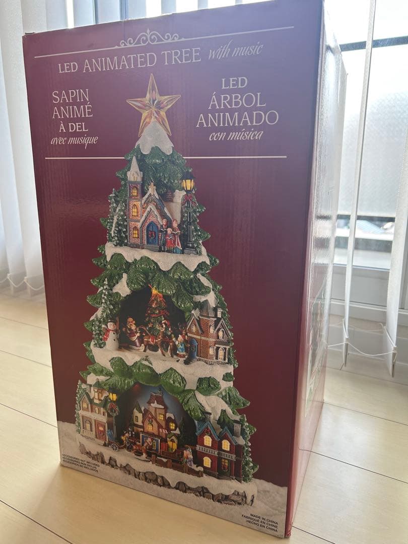 コストコ　クリスマスツリー　置物